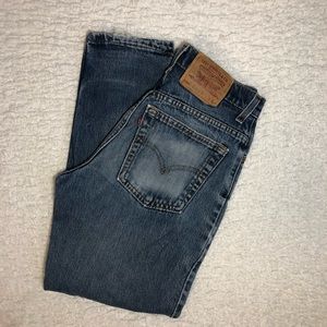 LEVIS 550 RELAXED FIT TAPERED JEANS